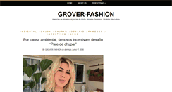 Desktop Screenshot of grover-fashion.com
